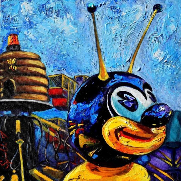 the art of coney island at BWAC