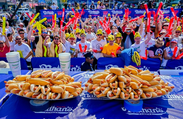 nathan's hot dog eating contest
