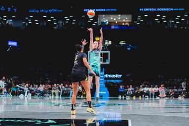New York Liberty defeat the Dallas Wings 94-74 at Barclays Center in Brooklyn, NY on Women's Empowerment Night.