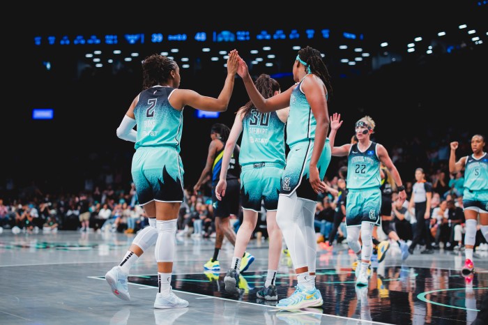 Liberty continues the road to the WNBA championship with just a month left in the season.