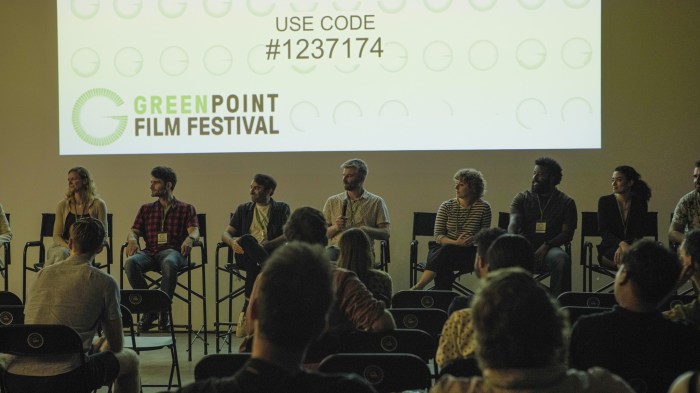 greenpoint film festival panel