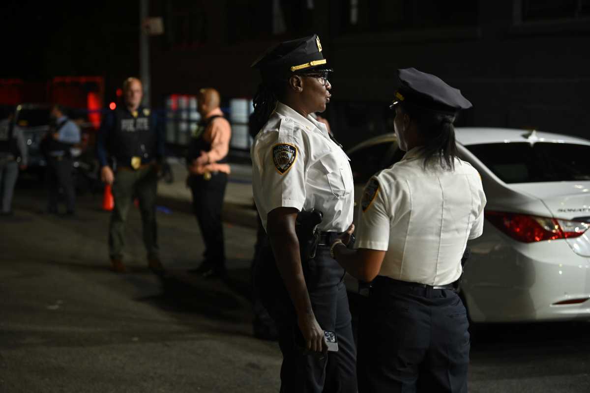 cops after clinton hill migrant shooting