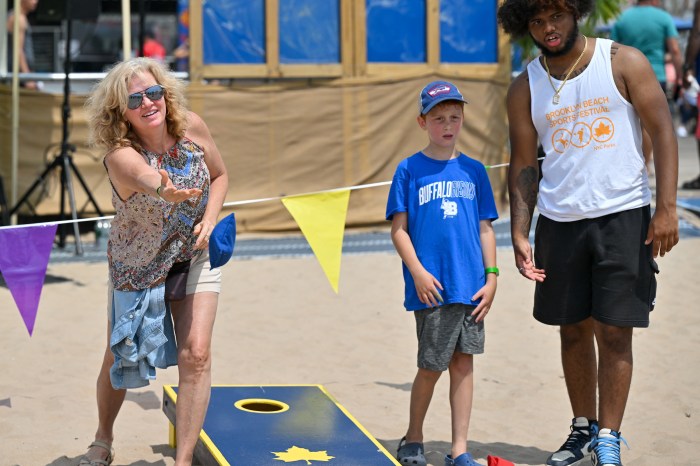 Athletes of all ages are invited to Coney Island for a day of summer fun.