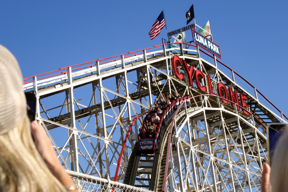 cyclone in Coney Island