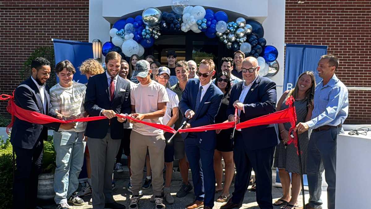 bay ridge prep ribbon cutting