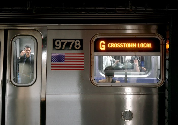 g train crosstown