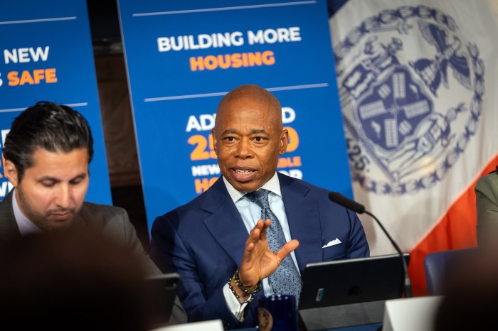 mayor eric adams
