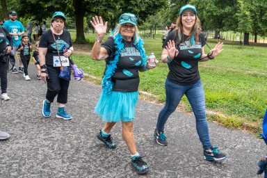 people walking at T.E.A.L. 5k