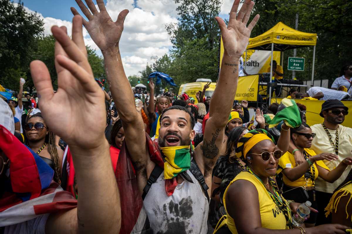 NY: Thousands celebrate the West Indian Day Parade.