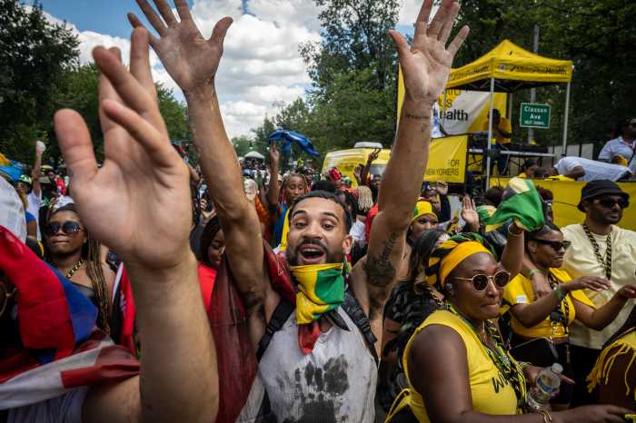 NY: Thousands celebrate the West Indian Day Parade.