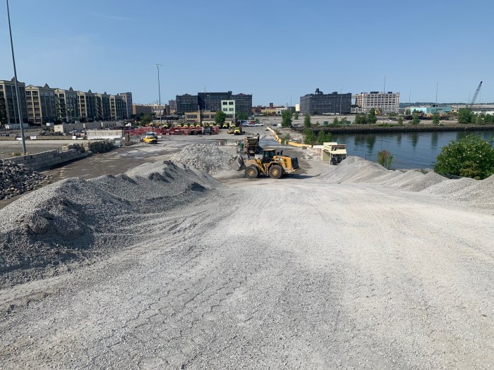 concrete facility in sunset park
