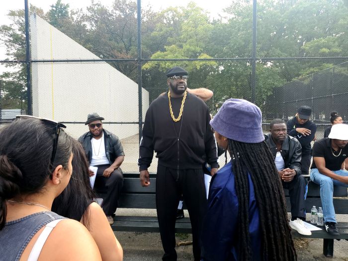shaquille o'neal on set for gravsend 