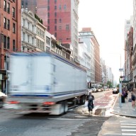 delivery truck nyc microhub