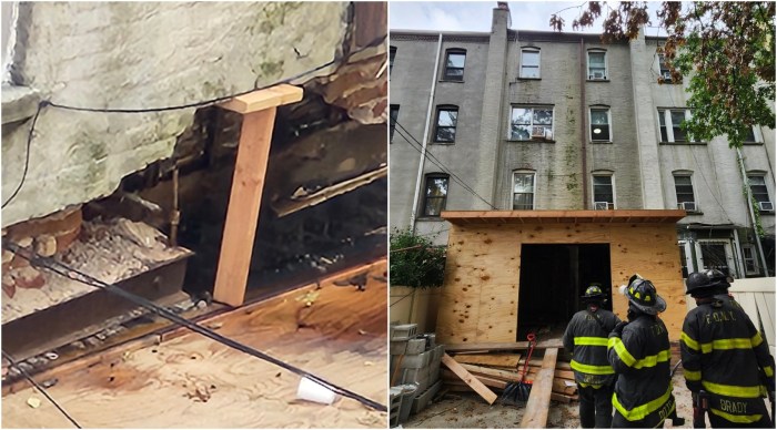 The FDNY evacuated the building on Oct. 1 after the public raised the alarm following a viral video of the facade