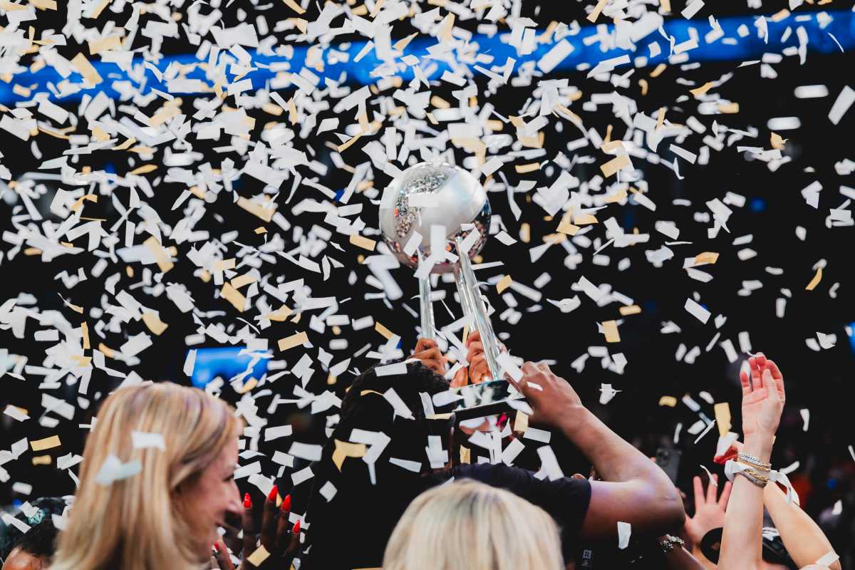 The Ladies get the ring! After a stellar season and a thrilling playoff series, New York Liberty celebrates their first WNBA Championship win.