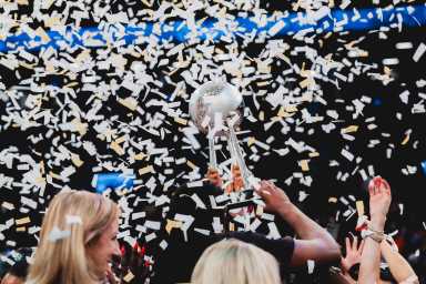 The Ladies get the ring! After a stellar season and a thrilling playoff series, New York Liberty celebrates their first WNBA Championship win.