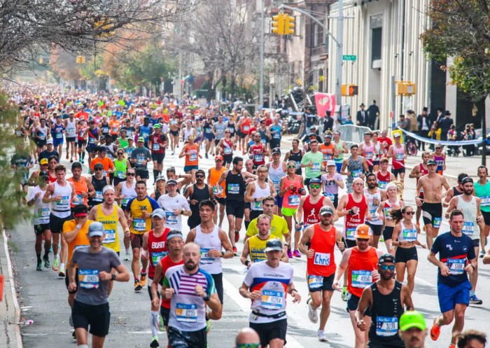 nyc marathon in brooklyn