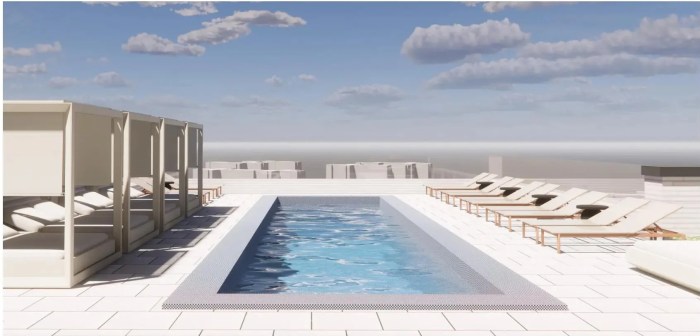 pool at gowanus affordable housing