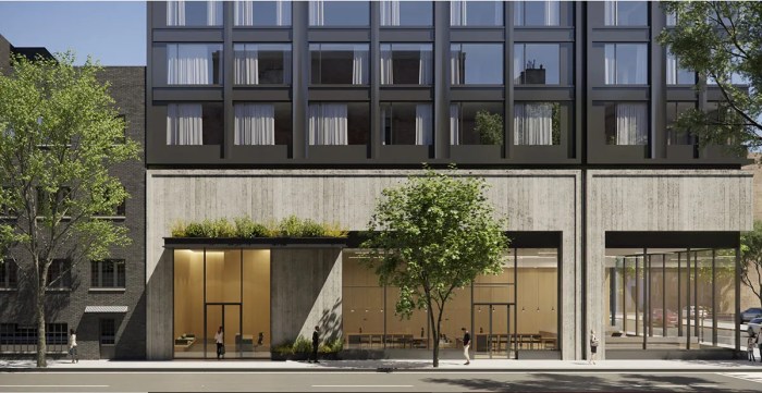 exterior of gowanus building 