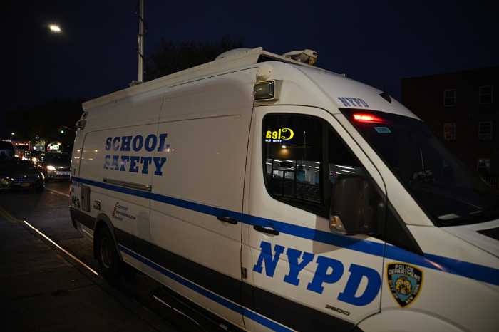 nypd school safety van canarsie stabbing