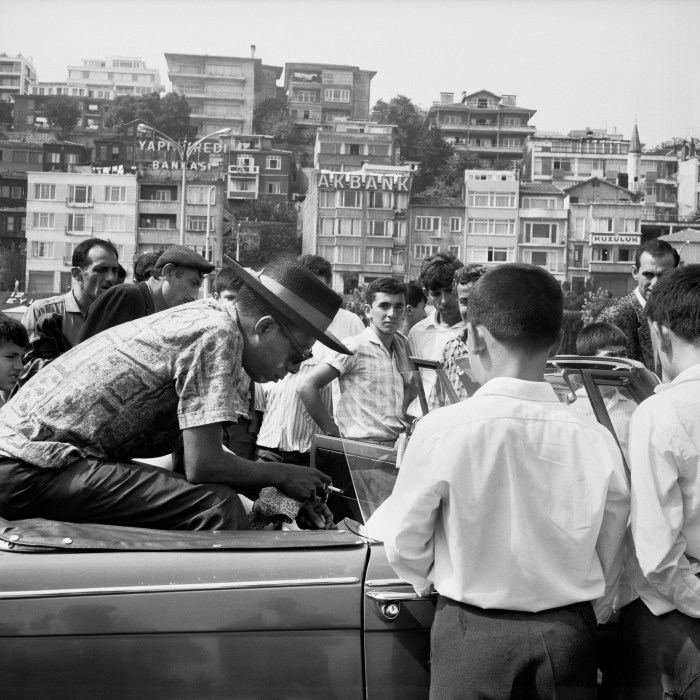photo of james baldwin in istanbul