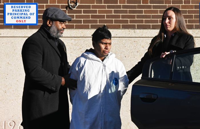 f train fire suspect