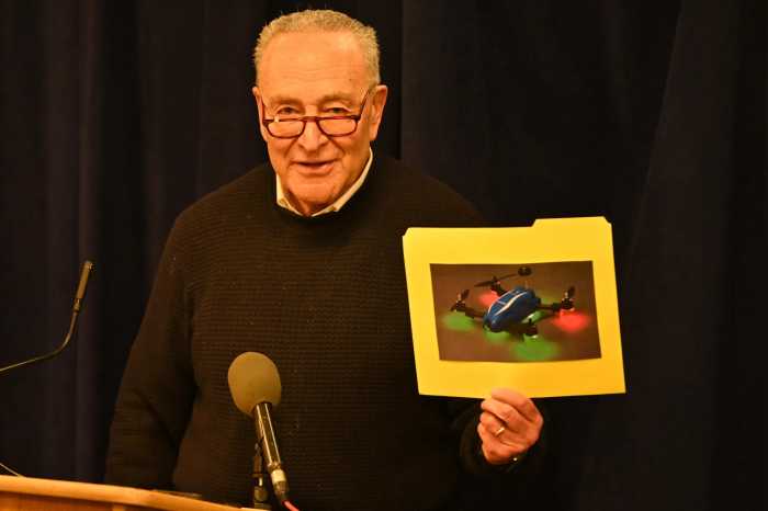 schumer drone press conference