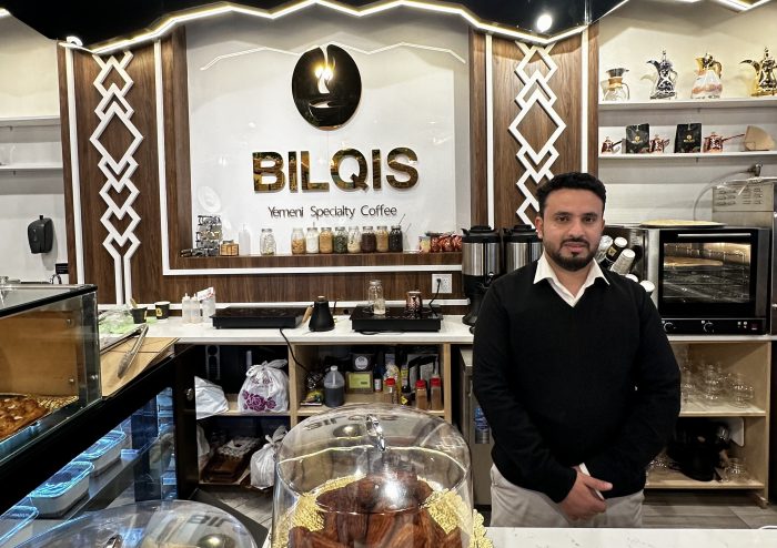 owner of bilqis coffee in bay ridge