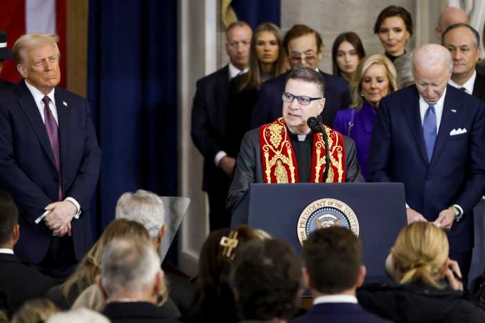 a brooklyn priest delivered the benediction at trump's inauguration