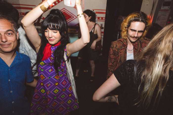 people dancing at our wicked lady