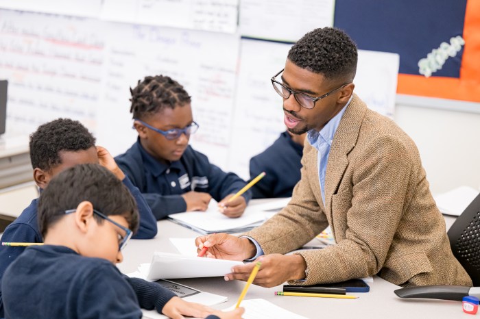 students at boys charter school
