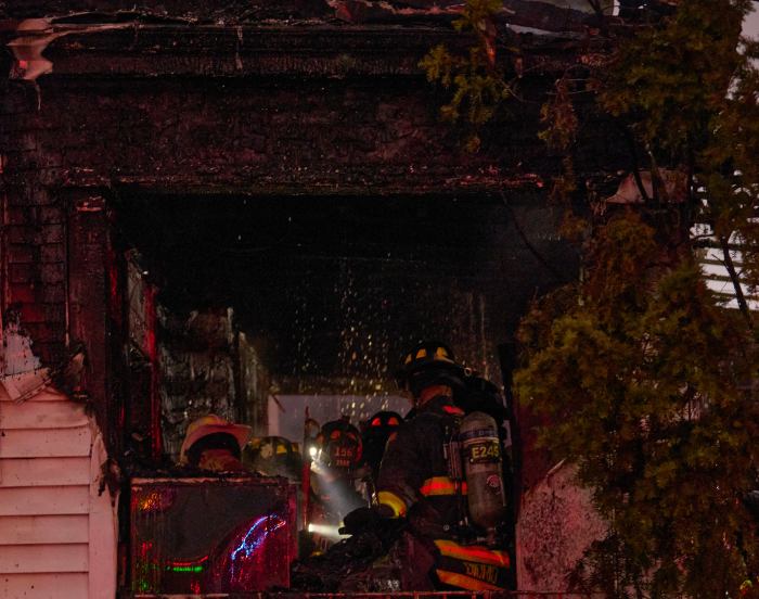 firefighters in bath beach