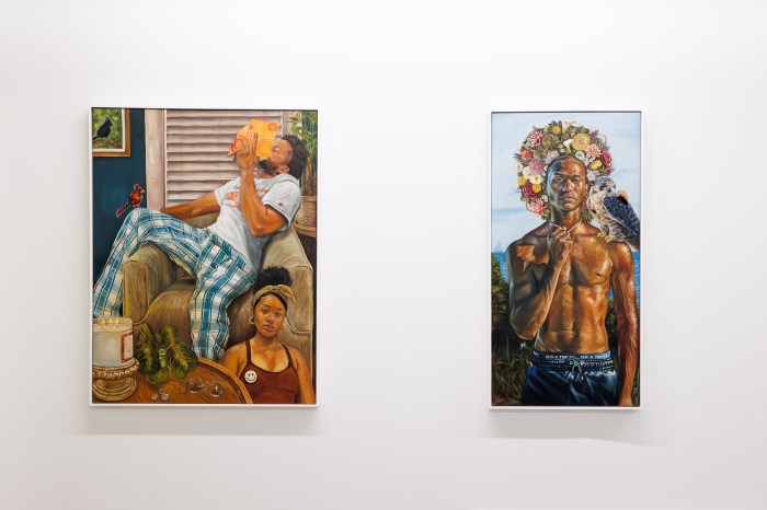 Artist Kaylyn Webster’s work is shown as part of the Tanya Weddemire Gallery’s I GOT A STORY TO TELL