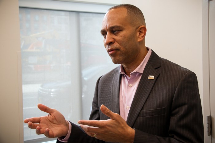 hakeem jeffries at south brooklyn. health