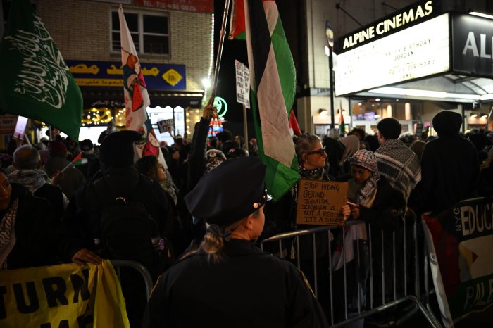 protest bay ridge