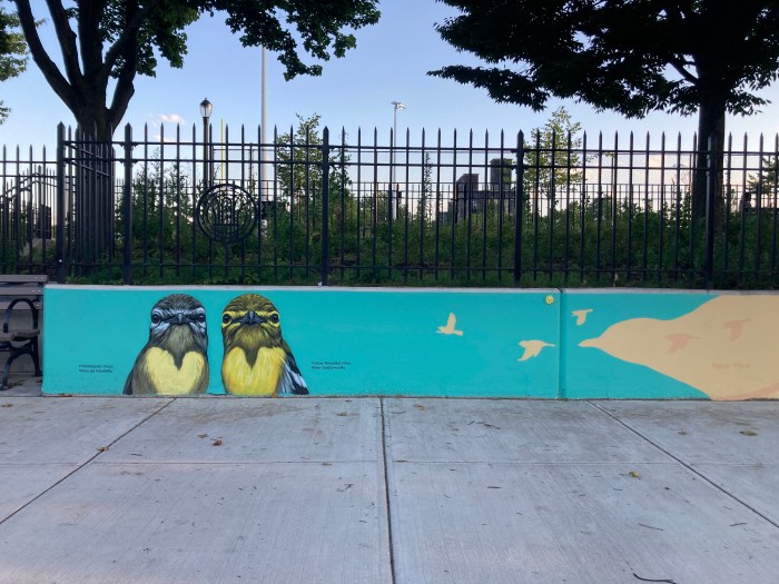 red hook migratory bird mural