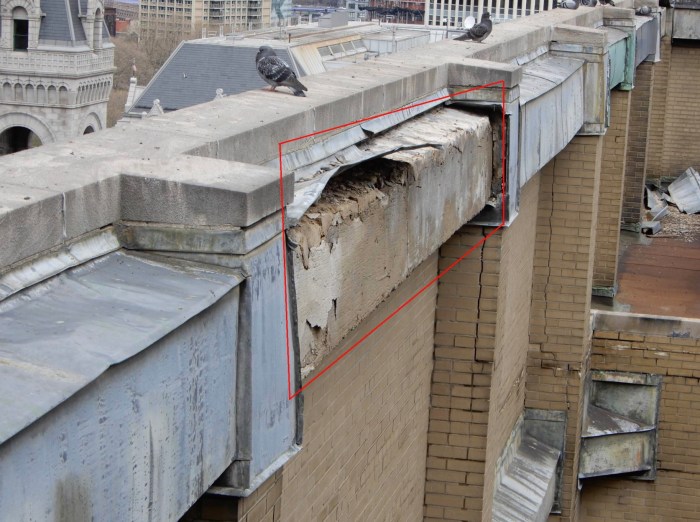 brooklyn supreme court facade damage