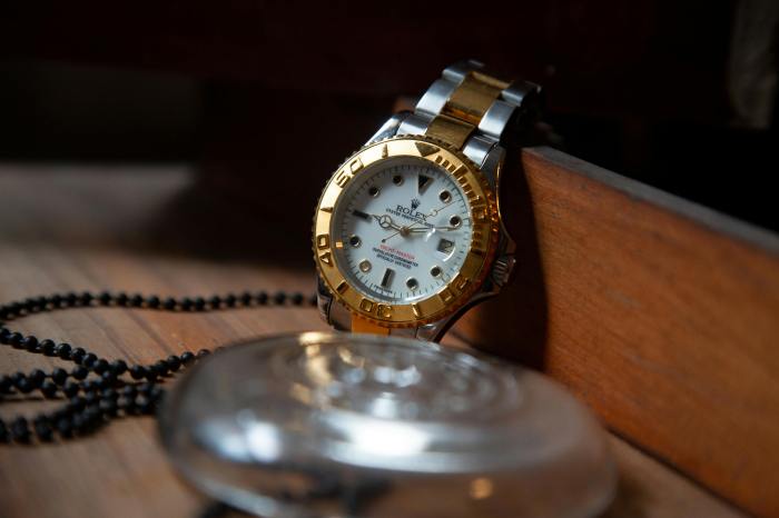 A stock photo of a Rolex watch.