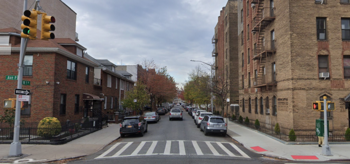 Jun Jin Yang was crossing the intersection of West 1st St. and Avenue P when he was pinned between the Cadillac and another vehicle.