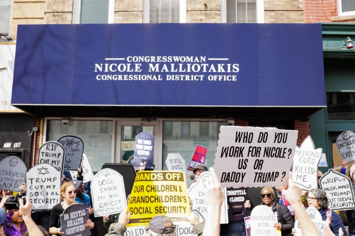 malliotakis protest