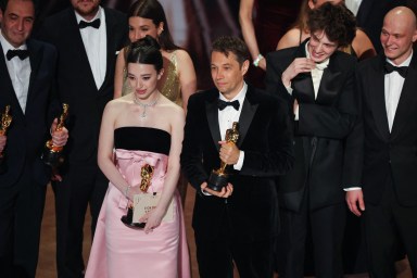 anora actress and director during oscars win