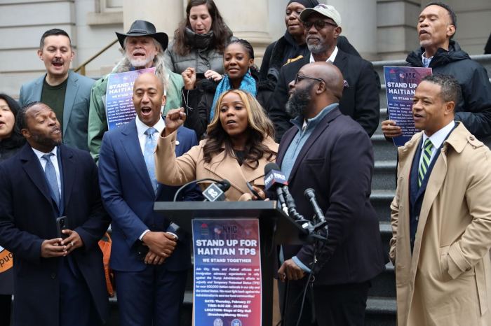 farah louis temporary protected status press conference