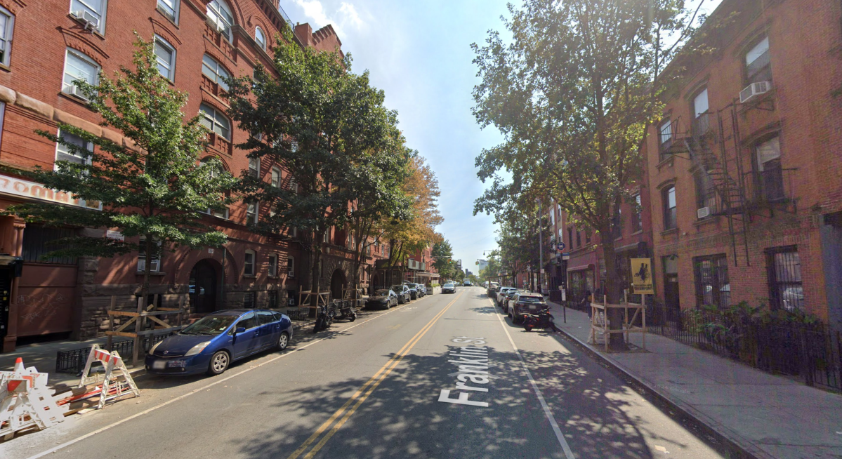 greenpoint scene of e-bike accident