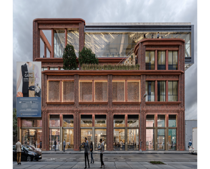 rendering of williamsburg building