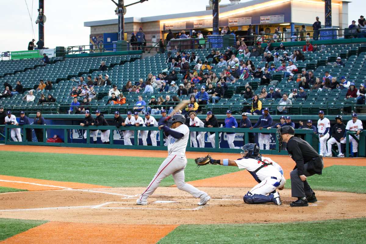 Brooklyn, NY : 2025 season opener for the Brooklyn Cyclones at Maimonides Park by Coney Island. Photo taken on April 4, 2025. Photo by Erica Price