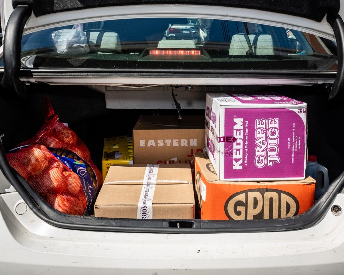passover food distribution