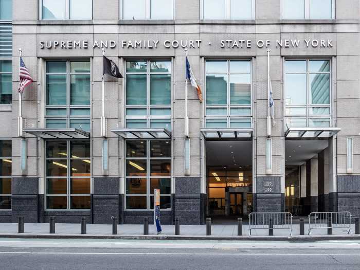 brooklyn supreme court building man charged hit-and-run