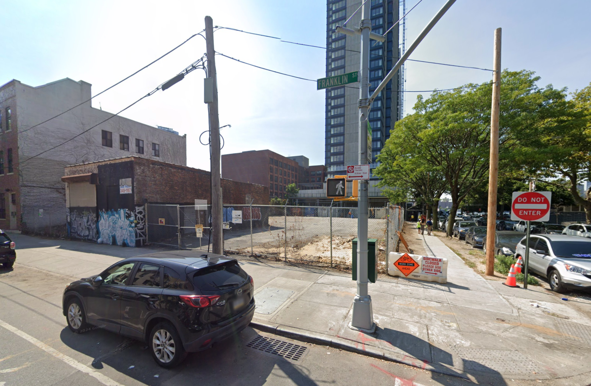site for greenpoint school on franklin street