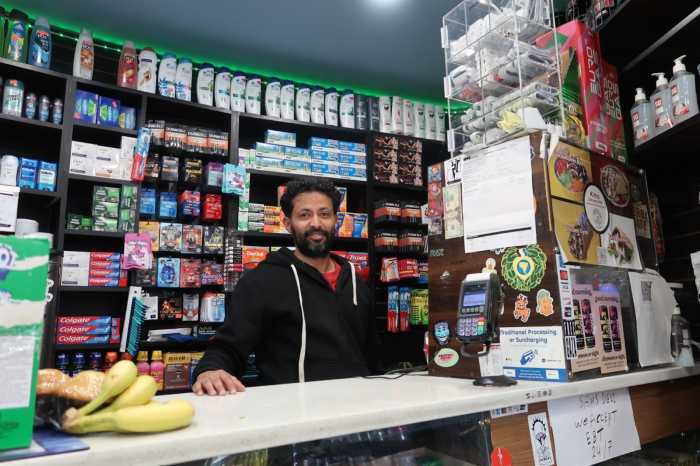 cashier at sam's deli in bushwick