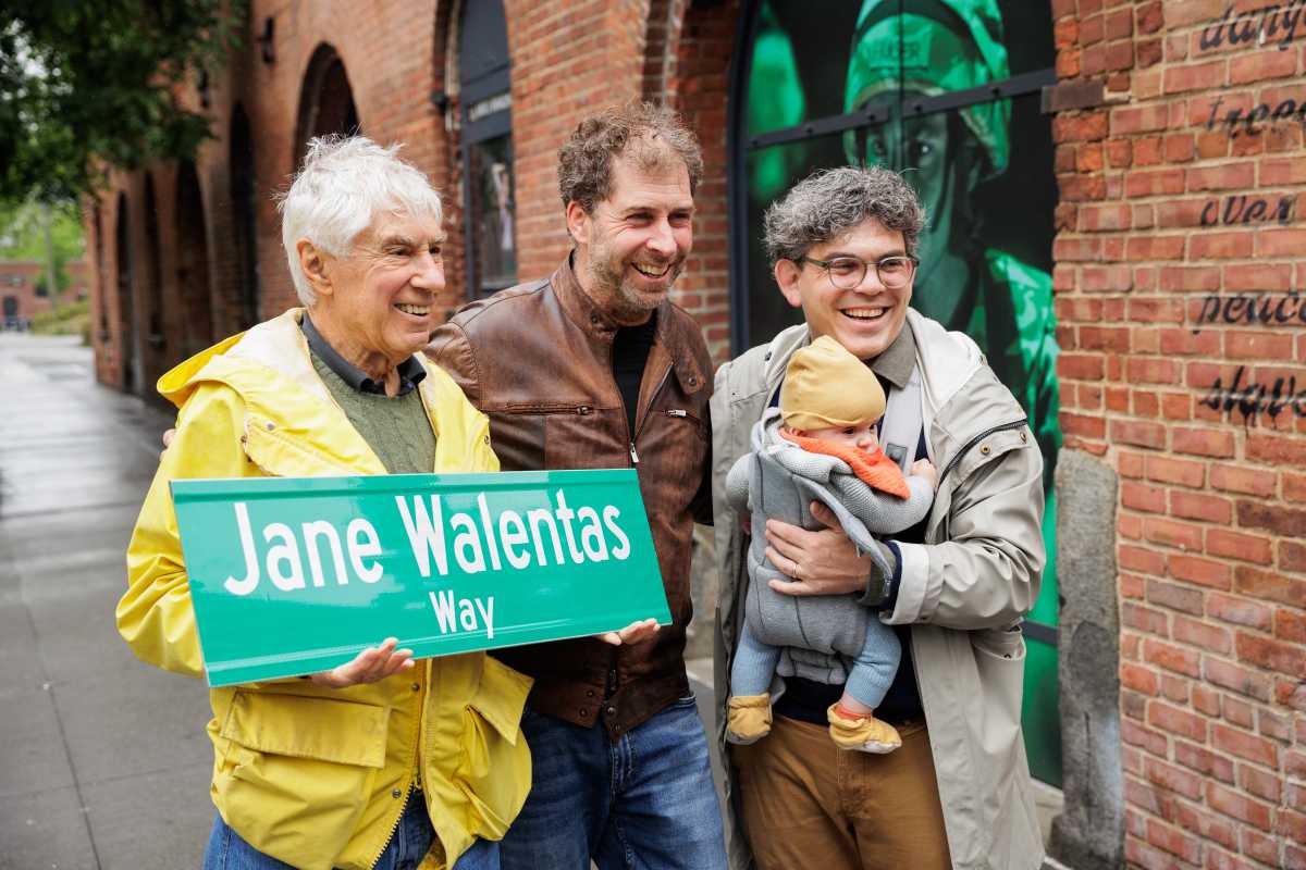 Jane Walentas Way Street Co-Naming Ceremony